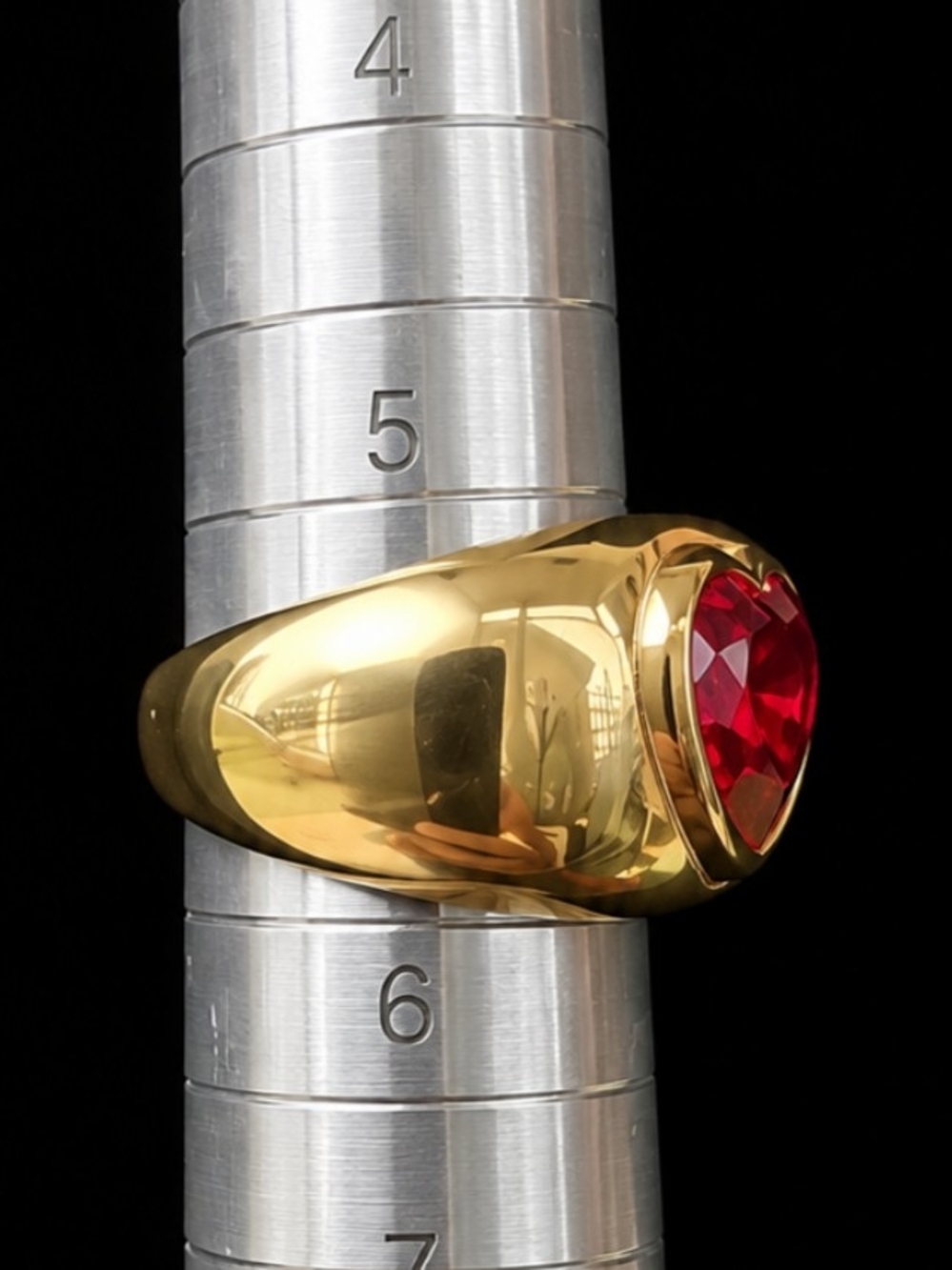 Modernist Style Ring - Picture 4 of 5